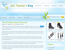 Tablet Screenshot of blog.sactracker.com